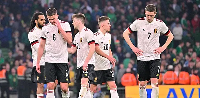 Gelijkspel in Ierland heeft grote gevolgen voor Rode Duivels