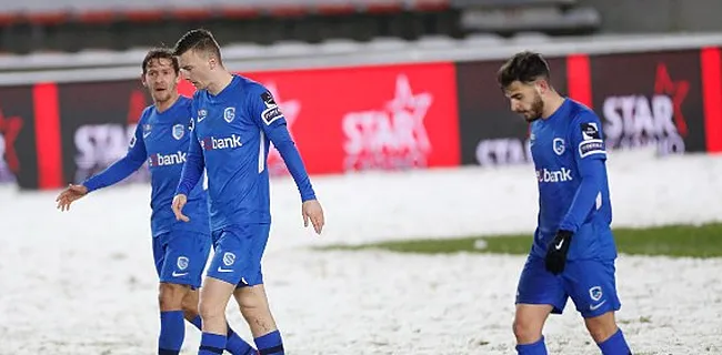 'Genk speelde onder voorbehoud in Moeskroen'