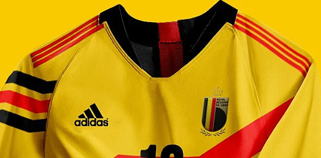 Concept: drie nieuwe (retro)shirts voor de Rode Duivels 