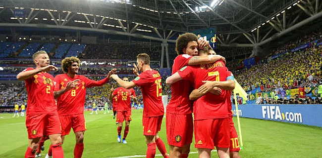 Franse ster geniet met open mond: 