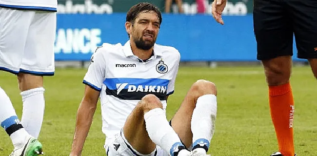 Pech voor Club Brugge: Poulain weer lang buiten strijd