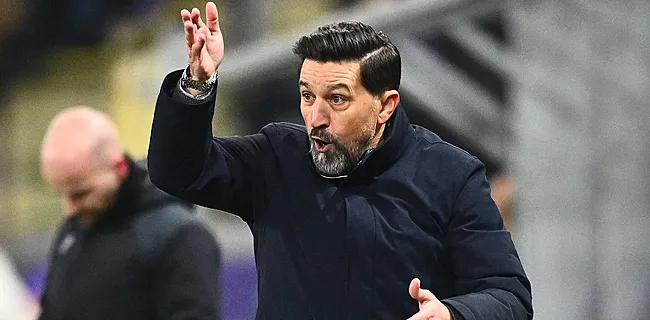 'Pech voor Anderlecht: Renard vist achter het net'