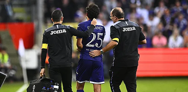 'Anderlecht is Delaney mogelijk zelfs maanden kwijt'