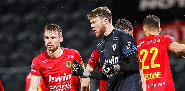 Doelman KV Oostende komt met stevige waarschuwing voor Antwerp
