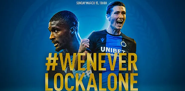 Club Brugge heeft creatieve vervanging gevonden voor uitgestelde wedstrijd