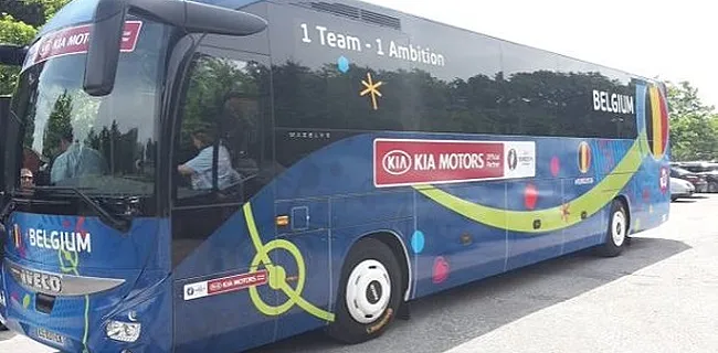 De aankomst van de Rode Duivels: Het contrast kon niet groter zijn