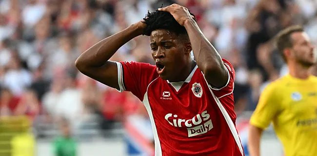 Antwerp houdt hart vast: revelatie meteen tijdlang out