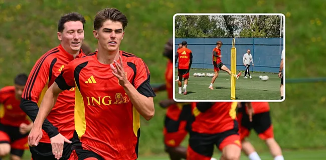 Klaar voor Egypte: De Ketelaere maakt indruk op training