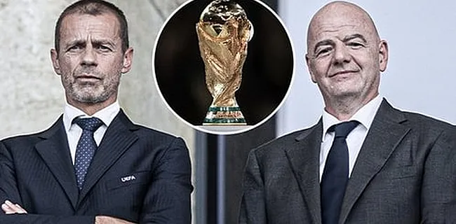 Harde oorlog: UEFA en FIFA vliegen elkaar in de haren