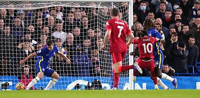 Chelsea en Liverpool delen de punten na spektakelstuk