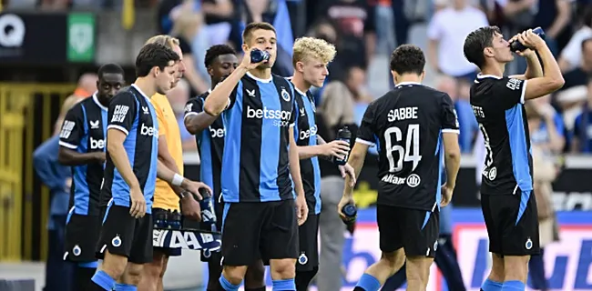 Club Brugge op voorsprong: Brugse fans schrikken even