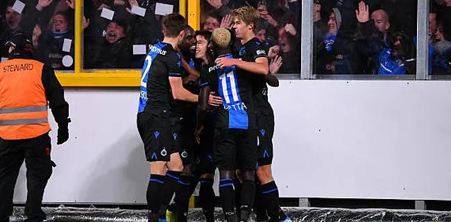 Zwoegend Club Brugge boekt gelukkige zege bij STVV