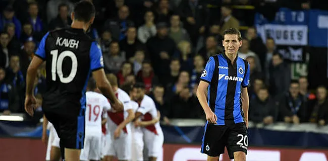 Matig Club Brugge geraakt niet voorbij AS Monaco