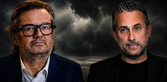 Marc Coucke en Sam Baro plots lijnrecht tegenover elkaar