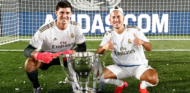 Courtois komt met goed nieuws over Eden Hazard