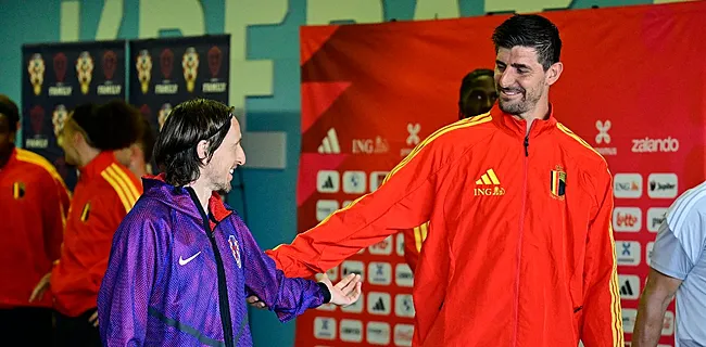 Courtois verklapt: zó reageerde Modric na supersave