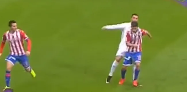 AI! Ronaldo laat zich in relaxte wedstrijd helemaal gaan