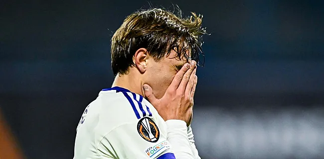 IJskoude douche voor Anderlecht: één sterkhouder gebuisd
