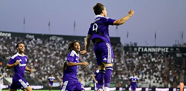 Klus geklaard na 16 seconden: Anderlecht pakt bonus op PAOK