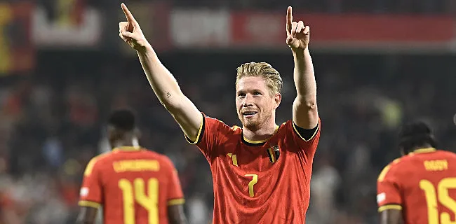 Weergaloze De Bruyne én Lukaku leggen Turkije over de knie