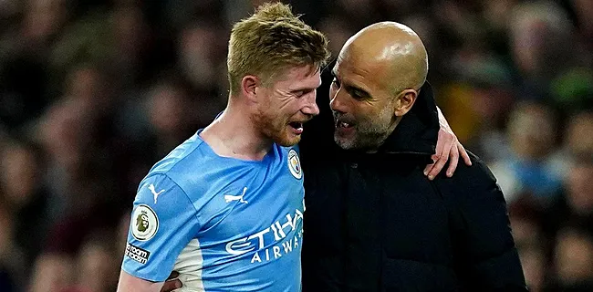 Guardiola geeft radeloze update over blessure De Bruyne