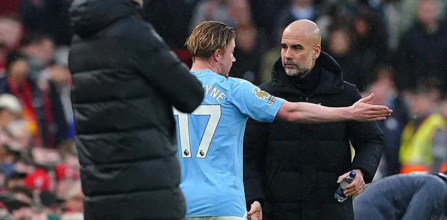 Kink in de kabel? Guardiola haalt hard uit naar De Bruyne