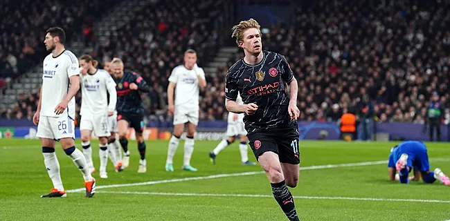 De Bruyne gidst Man City naar zege, Real ontsnapt in Leipzig