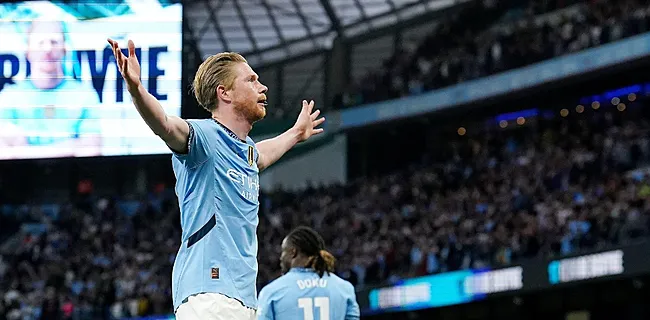 Uitgerekend hij! De Bruyne bezorgt City zege in voorlaatste thuismatch
