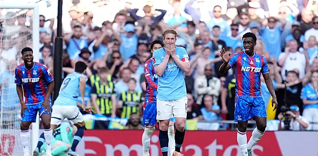 Deceptie De Bruyne: Man City kopje onder in bekerfinale