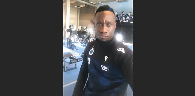 Mbaye Diagne valt op met blauw-zwart kapsel 