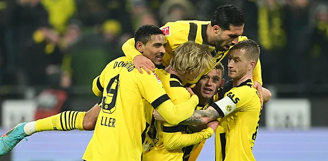 Dortmund schakelt titelconcurrent tijdelijk uit, Napoli verliest