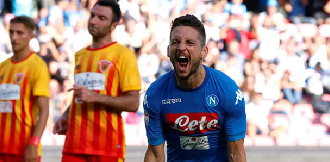 Drie Drie Dries! Onhoudbare Mertens tekent voor hattrick