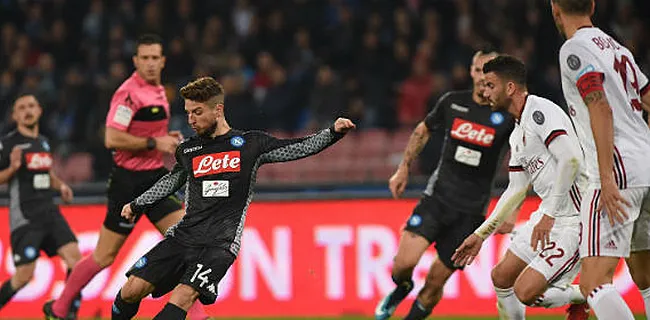 Mertens zet Napoli op weg naar driepunter tegen AC Milan met deze assist (VIDEO)