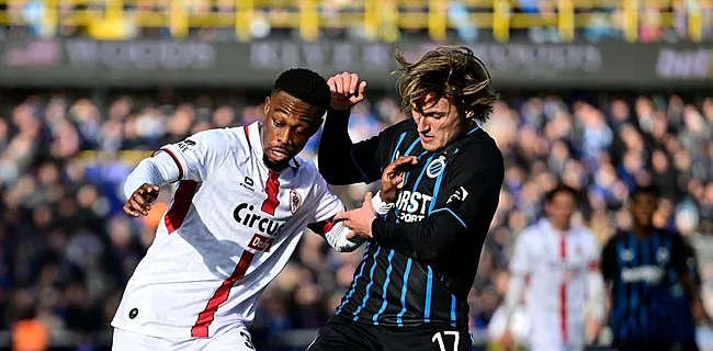 Opstellingen: Club zónder Vanaken; Antwerp met debutant