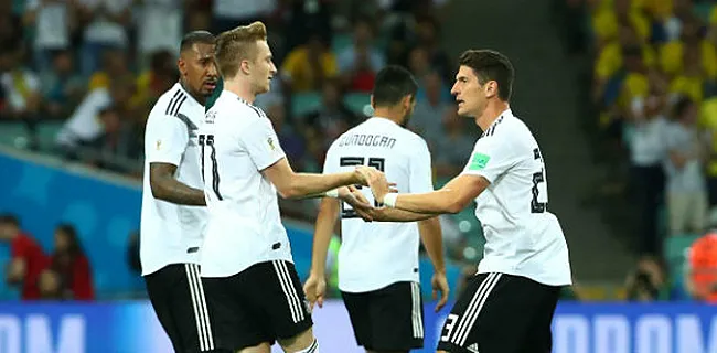 Duitsland wint op de valreep van Zweden en mag nog dromen van tweede ronde