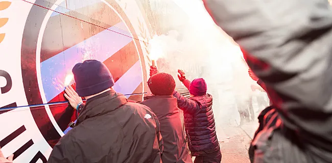 Ex-speler nu hooligan Club Brugge: 