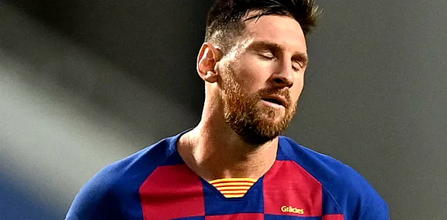 Recordgoal van Messi niet genoeg voor zege van FC Barcelona