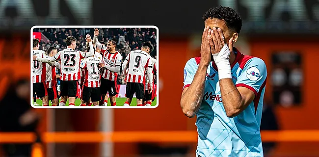 Feyenoord faalt: PSV vanuit zetel kampioen van Nederland