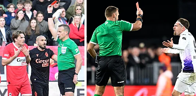 Lardot velt verdict over rode kaart Foulon & Bertaccini