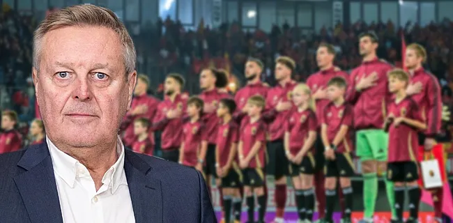 Raes kijkt met open mond naar Duivel: 