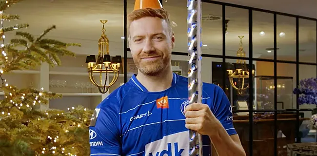 AA Gent & co wensen fans op creatieve wijze een vrolijke kerst