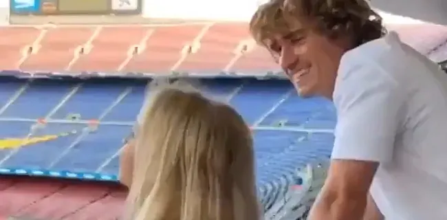FC Barcelona komt met schitterend filmpje van Griezmann en dochter 🎥