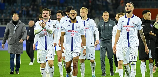 Anderlecht bevoordeeld: 