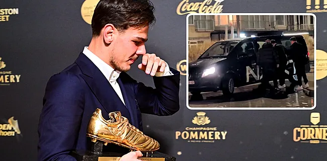 Schok op Gouden Schoen: Tzolis stuift weg, consternatie bij Club