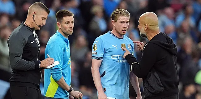 Guardiola compleet afgemaakt na afscheid De Bruyne