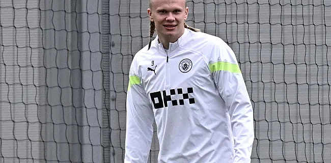 Haaland verschijnt met opvallend nieuw kapsel op training