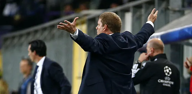 Zo had Vanhaezebrouck Anderlecht-PSG op voorhand ingeschat