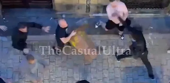 Spanning Europa League stijgt: hooligans verwoesten Bilbao