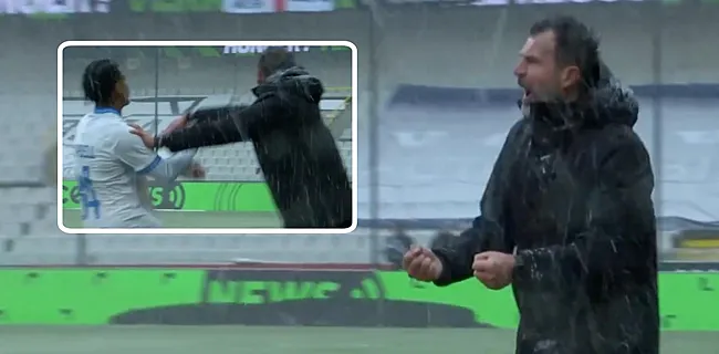 Heftig beeld: Leko pakt speler in volle match bruut aan