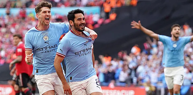 Manchester City dicht bij treble: nu ook FA Cup gewonnen